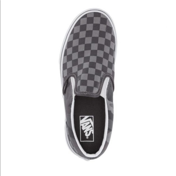 UNISEX Vans Classic Slip-On-Checkerboard - Picture 5 of 6